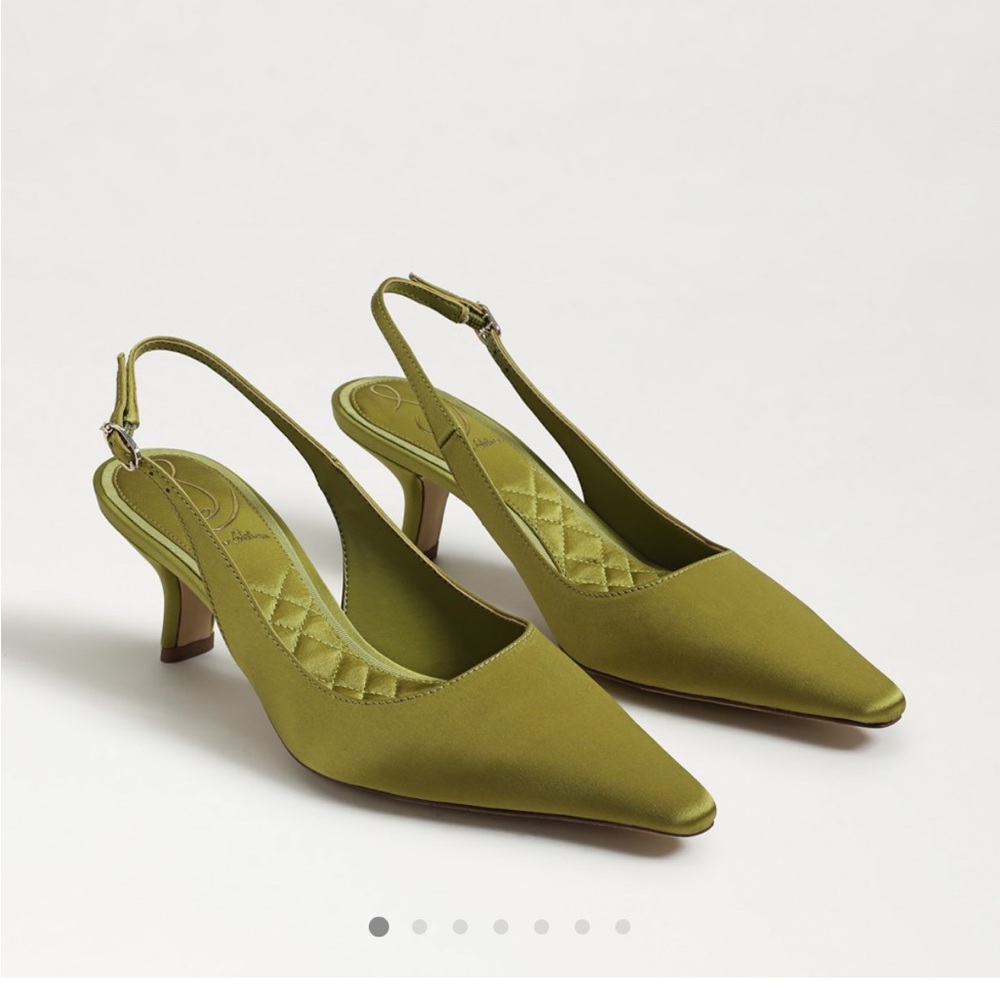 ISO Sam Edelman Bianka Slingbacks in Greentini